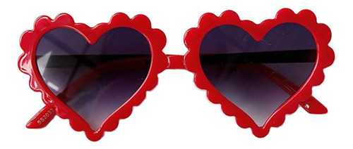 Gafas De Sol Plásticas Protectoras Uv400 Amor Corazón