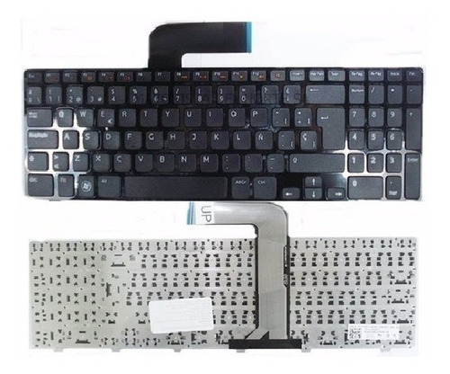 Teclado Dell 15 N5040 N5050 15r N5110 M5110 M511r 0w35k7 Esp Color Negro