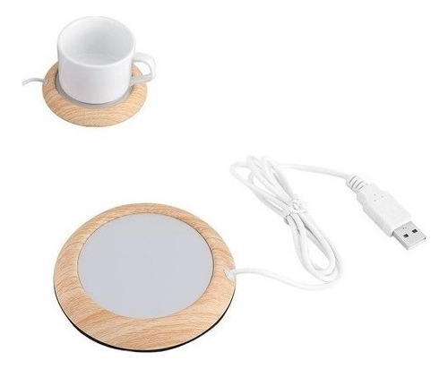 Strnek - Calentador De Tazas De Madera Para Bebidas Calien