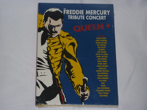 Freddie Mercury Tribute Concert-3 Dvd´s-queen,bowie