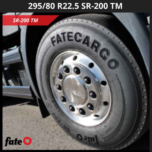 Kit 2 Neumáticos Camión Radial Fate 295/80 R22.5 Sr-200 Lisa M