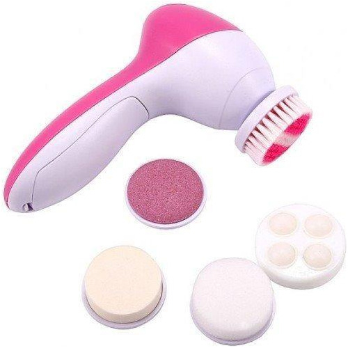 Massageador Facial E Corporal Limpeza De Pele 5 Em 1