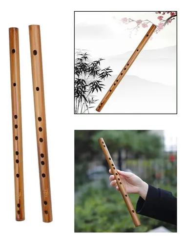 Jja 2x Flauta De Madera India Única Instrumento Musical