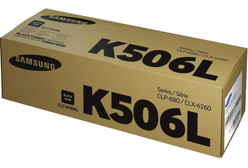 Toner Samsung K506l Clp680 Clx6260 Negro 6000cps