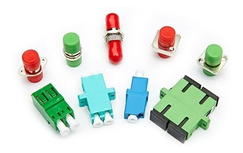 Imagen 3 de 3 de Adaptador Hembra Hembra Odf Fibra Optica St Sc P10u Ref0.6xu