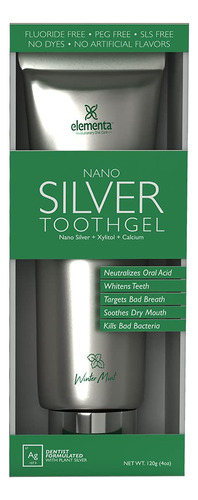 Elementa Silver - Gel Dental De Menta (2 Unidades) - Winterm