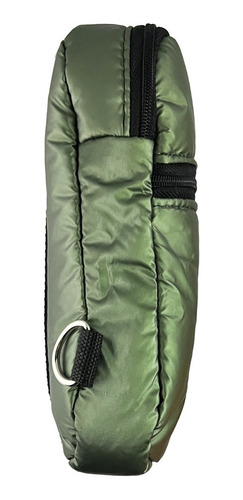 Imagen 4 de 8 de Cartera Porta Celular Bandolera Mini Bag Puffer Regulable