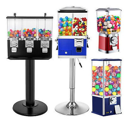 Gumball Machine Coin Bank Vintage Bubble Gum Vending Mac Vvr