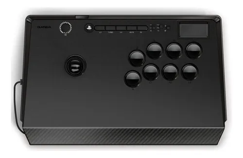 Joystick Com Cabo Qanba B1 Titan Para Playstation E Pc Negro