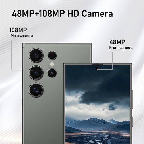Smartphone Habitualcolors C24 Ultra Android 13 8gb+256gb Gre