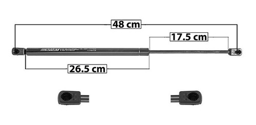 1 Amortiguador 5a Puerta Izq/der Spart Caliber Dodge 07/12