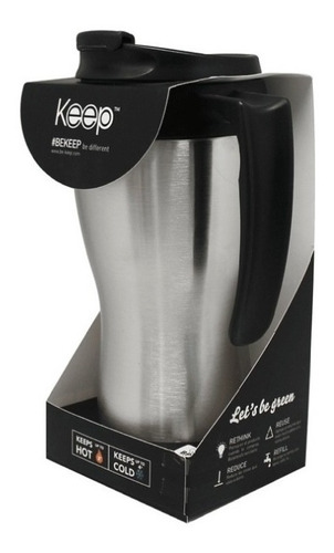 Termo Mug O Vaso Termico Con Mango Keep 470ml