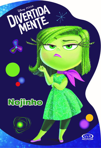 Nojinho - divertida mente, de Disney. Editorial Vergara & Riba Editoras, capa mole em português, 2015