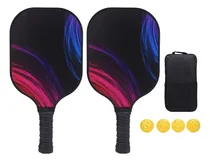 Comprar Juego De Palas De Pickleball, 2 Piezas, Palas De Fibra De Ca