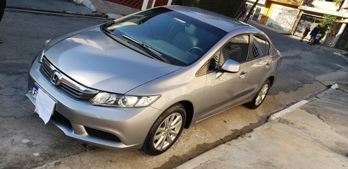 Imagem 1 de 13 de Honda Civic 2013 1.8 Lxs Flex Aut. 4p