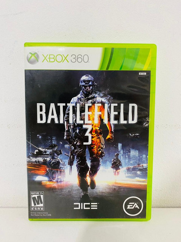 Jogo Battlefield 3 Xbox 360 Físico Usado Envio Rápido