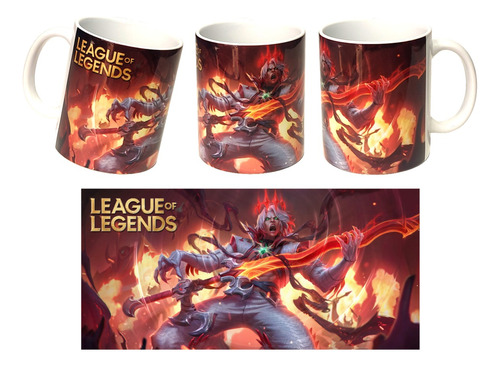 Taza Cerámica League Of Legends, Café, Té