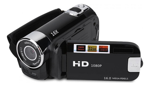 Full Hd 270° Rotación 16x Videocámara Digital De Alta Defini