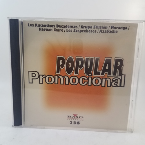 Bmg Cd Promo 236 Decadentes Morango Hernan Caire Azabache Ex