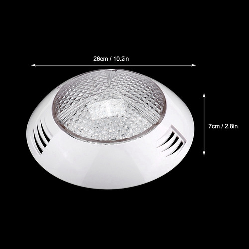Imagen 5 de 7 de Luz De 360 Led De Piscina Ca 12v 35w Rgb Multicolor
