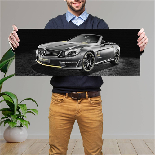 Cuadro 30x80cm Auto 2015 Mercedes Benz Sl 63 Amg 501