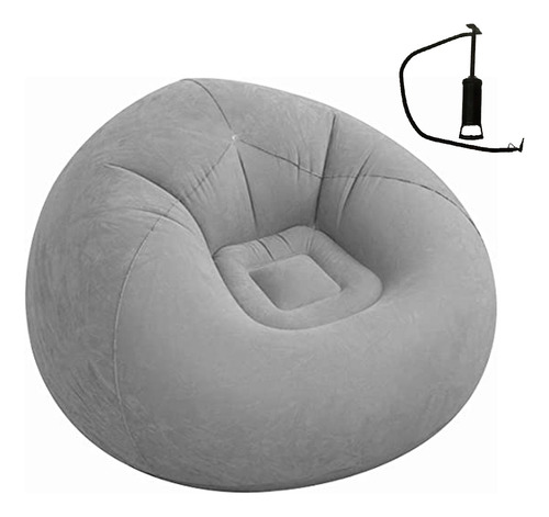 Sillon Inflable Puff Asiento Comodo Sala Estar Niños Adultos