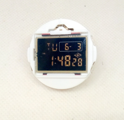 Relógio Skmei 1628 Máquina Bezel E Pulseira Nova Preta (Usado)