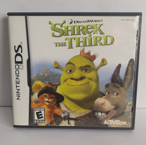 Shrek The Third Para Nintendo Ds Usado Físico