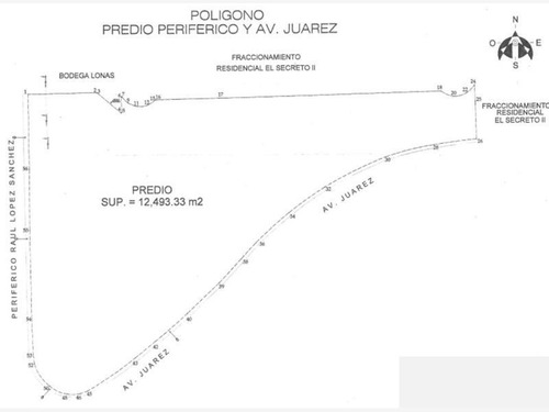 Imagen 1 de 4 de Terreno Comercial En Venta Residencial El Secreto