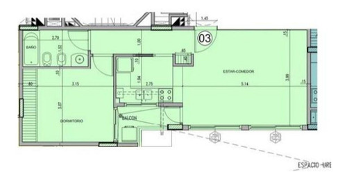 Imagen 16 de 17 de Venta 2 Ambientes Torre Belgrano Amenities