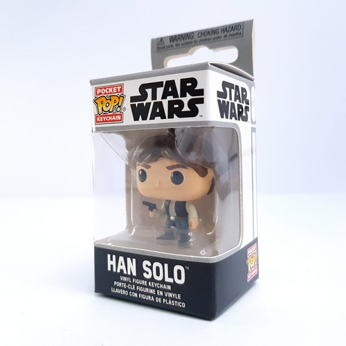 Imagen 3 de 4 de Llavero Pocket Pop! Keychain Han Solo Star Wars