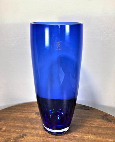Vaso Cristal Cadoro Azul 32,5cm