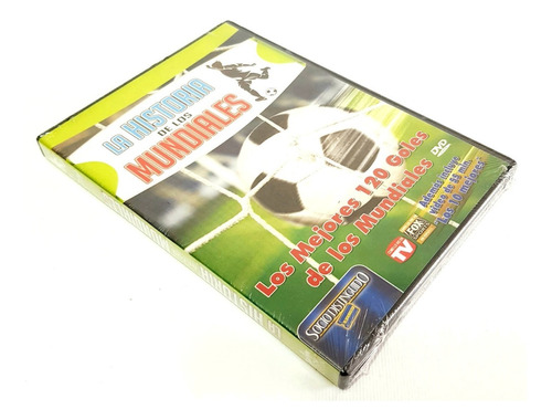 Mundial Futbol Historia 120 Mejores Goles Dvd Nuevo Sellado