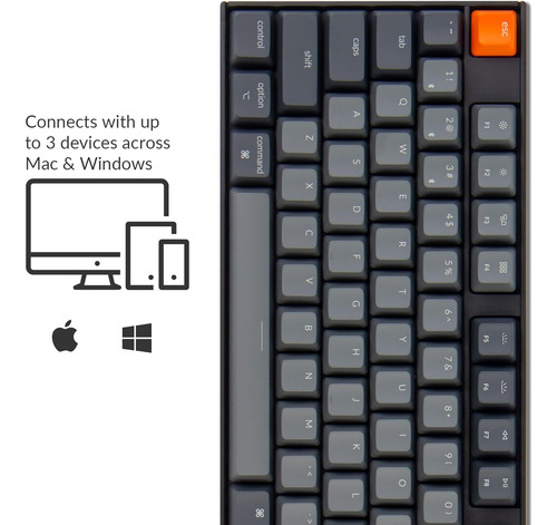 «teclado Mecánico Para Juegos Keychron K10 De 104 Teclas Con