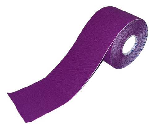 Cinta Kinesiológicas Vendaje Neuromuscular Tape 5mx5cm Color Pulpura