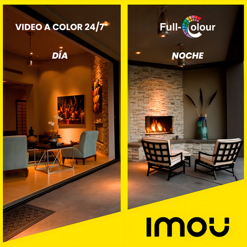 Cámara Imou Wifi Ptz Cruiser Se 4mp Modelo Ipc-s41fen Full C Blanco