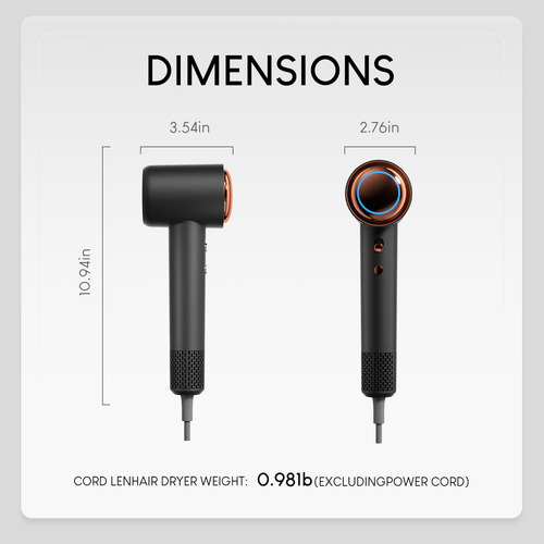 Secador De Pelo Tideway H11 Plasma Tech De Alta Velocidad De