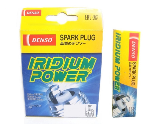 Jogo Velas Iridium Denso Livina 1.8 16v Flex 2009 2010 2011