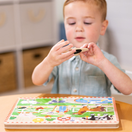 Juguete de clasificador para bebés Melissa & Doug 6073072 color multicolor con 8 piezas
