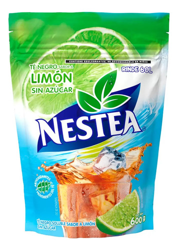 Nestea Té Negro Sabor A Limón Sin Azúcar De 600g Msi