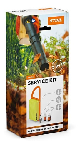 Kit De Servicio Stihl 39 Filtro Y Bujía Sopladora Br 600