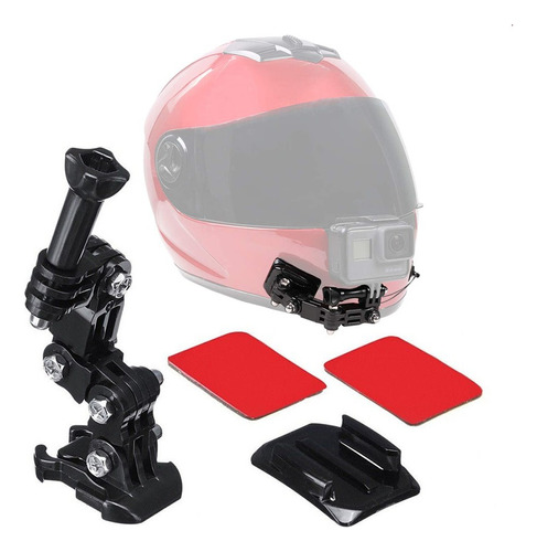 Soporte Pertain Gopro Hero Frontal Para Casco Moto Bicicleta