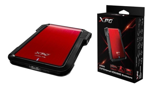 Adata Gabinete Externo Xpg Para Ssd Y Hdd Rojo Pc Laptop /v /vc