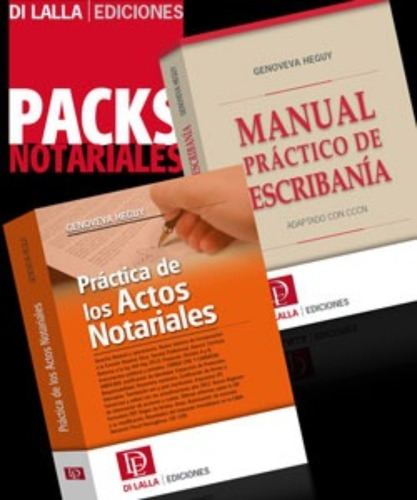 Pack Escribania. Manual Y Actos Notariales. Casos Practicos