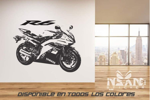 Vinil Decorativo Yamaha R6