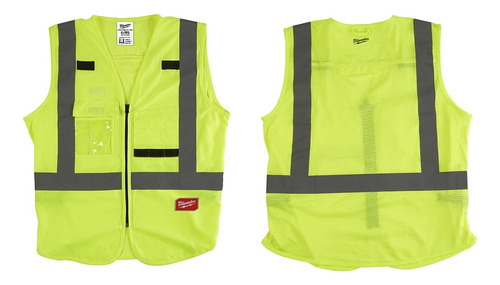 Chalecos De Seguridad Amarillo Talle L/xl Milwaukee