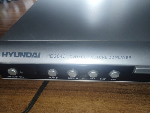 Reproductor De Dvd Hyundai Hd2043 S/control Remoto