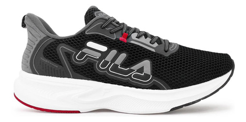 Zapatillas Fila Running Hombre Racer Wing H Neg-gr-rj Ras