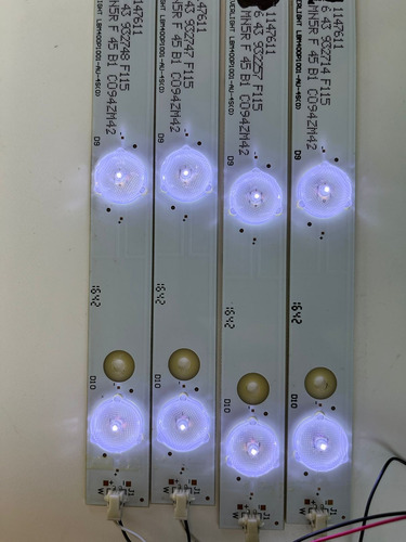 Kit De Leds Hisense 40h5b2 4 Tiras De 10 Leds (Usado)