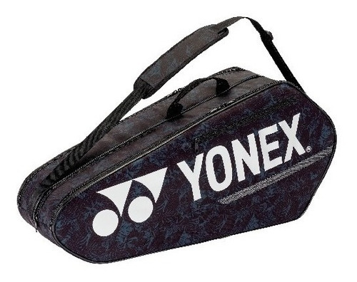 Raqueteira Yonex Team 42126 X6 Preta E Prata Cor Preto